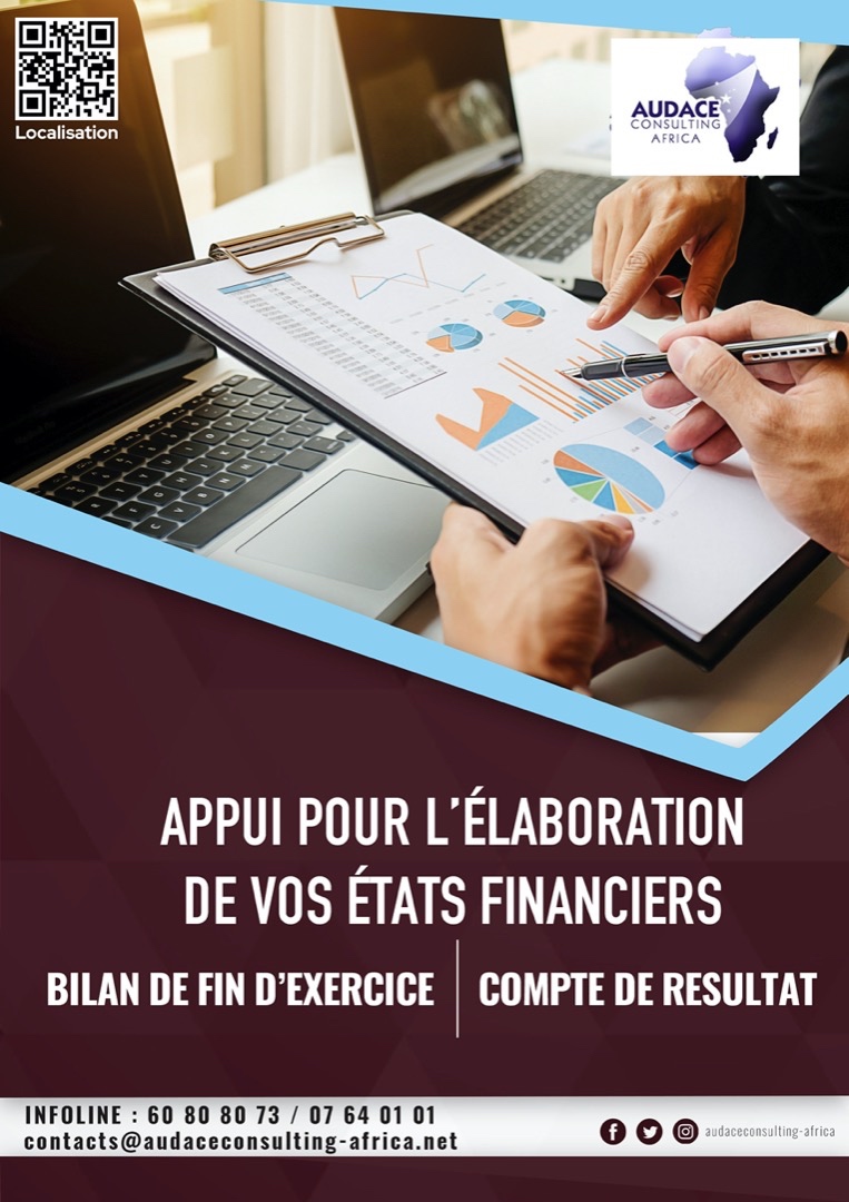 Appui élaboration états financiers